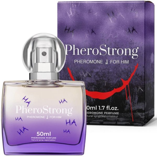 PHEROSTRONG - PERFUME COM FEROMONAS J PARA HOMEM 50 ML