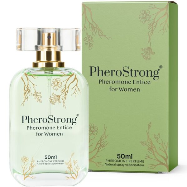 PHEROSTRONG - PERFUME COM FEROMONAS ENTICE PARA MULHER 50 ML