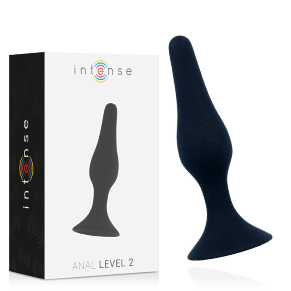 INTENSE - Estimulador Anal Nível 2 11.5cm Preto